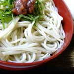 出雲そば きがる - （限定）やや緑がかったいい蕎麦です