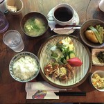 カフェ 楓 - 日替わり定食＋ドリンク