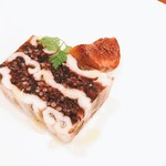 ビストロ 集 - 穴子と黒米のテリーヌ