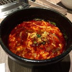 カルビスープハーフ　４００円（税別）