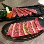 カルビと上カルビを追加で