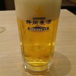 伊豆中ばんばん食堂 - 生ビール♪