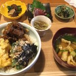 立場割烹 SSAW - 三種のかき揚げ丼  1000円（税込）