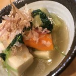 ばんじょう - 高野豆腐と茄子の煮びたし