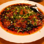 四川家庭料理 珍々 - 麻婆豆腐（辛口）