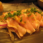 鳥焼 笹や - 胸肉のタタキ