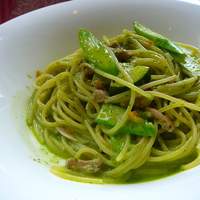 リストランテ･ヒロ チェントロ 丸ビル店 - 【地鶏とグリーンアスパラガス、ズッキーニなどのラグーソースのスパゲッティーニ】♬2011/7