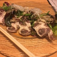 春秋 溜池山王店 - ＊ 自家製イベリコ塩豚と香味野菜のサラダ 1,800円
