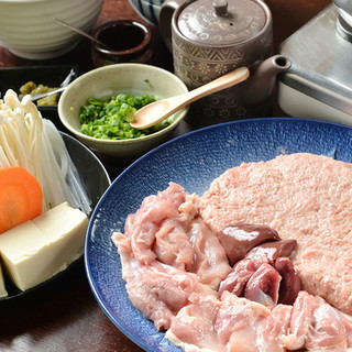 ボリューミーな水炊きのコースは、ご宴会にもオススメです。