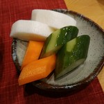 鰻 にしはら - 香の物
