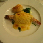 ラ ブラスリー - 海老と舌平目のグラタン “エリザベス女王”風