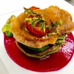 Restaurant 日水土 - 酒勾さんの放牧豚ロースステーキ