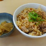 支那そば心麺 - チャーシューご飯（小）