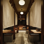 焼うお いし川 - １F通路