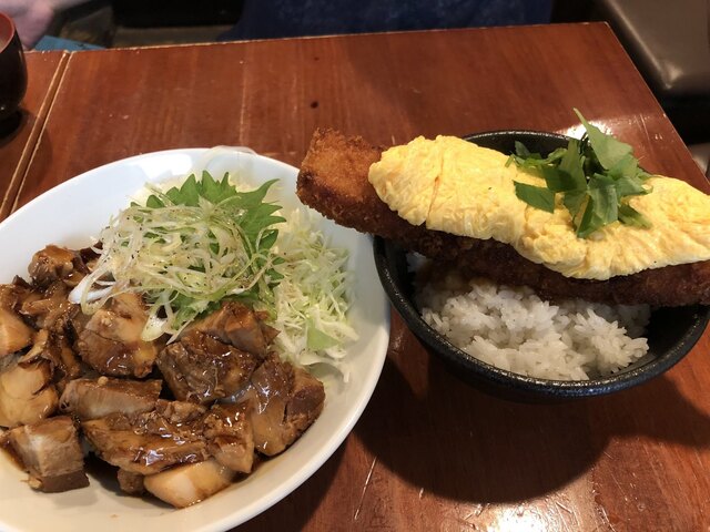 平日限定ランチとろとろ玉子角煮カツ丼』by はなまる✴︎ : 炉端バル