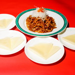Chuugokuryouri Rouran - 牛肉細切りの味噌炒め　クレープ包み