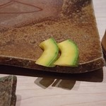 すし匠 - かぼちゃの漬物