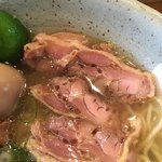 荒町商店中華そば ふじやま - 冷しそば 鶏チャーシュー