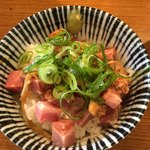 荒町商店中華そば ふじやま - 〆の肉飯 200えん