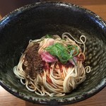 荒町商店中華そば ふじやま - 粗挽き山椒のシビレ玉330えん 山椒3倍＋40えん