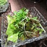 レストラン キモト - サラダ 美味しいドレッシング