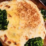 酒菜竹のした - ホタテとキノコのグラタン