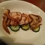 明華楼 - 豚耳の冷菜