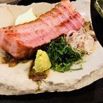 和バル 喜作 - 厚切りベーコン