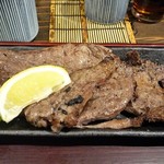 炭火焼食堂 こがね屋 - 牛ﾘﾌﾞｱｲｽﾃｰｷ