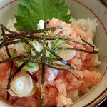 Mendokoro Hamachou - ミニネギトロ丼