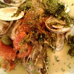 夜木 - 白身魚とあさり