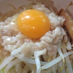 麺処 マゼル - アブラと卵