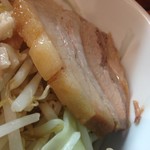 麺処 マゼル - 肉厚チャーシュー