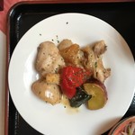 ホテル大将 - 野菜と鶏肉の煮物
