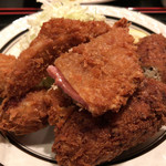 西麻布 三河屋 - 三河屋(ミックス定食)