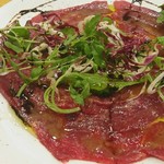 カサレッチョ - 馬肉のカルパッチョ