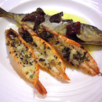 ボーノペッシェ - 2011/Jul 5000円コース：魚料理（つばいそ・シマエビ）