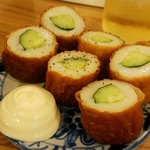 燻製バル けむりば - ちくわキュウリ200円