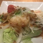 テング酒場 - 2016/08 野菜サラダ 313円