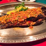 ガラムマサラ - スズキの丸焼き