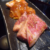 焼肉 大河 - 肉３種盛