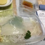 きくよ食堂 - イカソーメン（単品注文）700円だったかな？