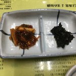 きくよ食堂 - 松前漬と岩海苔