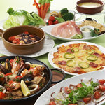 プロント - 自然の恵み！玄米パエリアとバーニャ・カウダの充実コース　\2,480