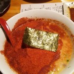 壱 - みそラーメンの②辛