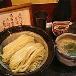 烈志笑魚油 麺香房 三く - つけ麺 (平麺道産) 830円 2018年06月