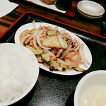 珉珉 - ランチ。Aセット。