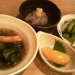 お通し…多いっ！