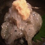 お通しの生シラス