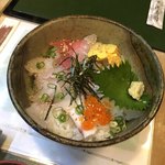Saburouzushi - 海鮮丼セット@980